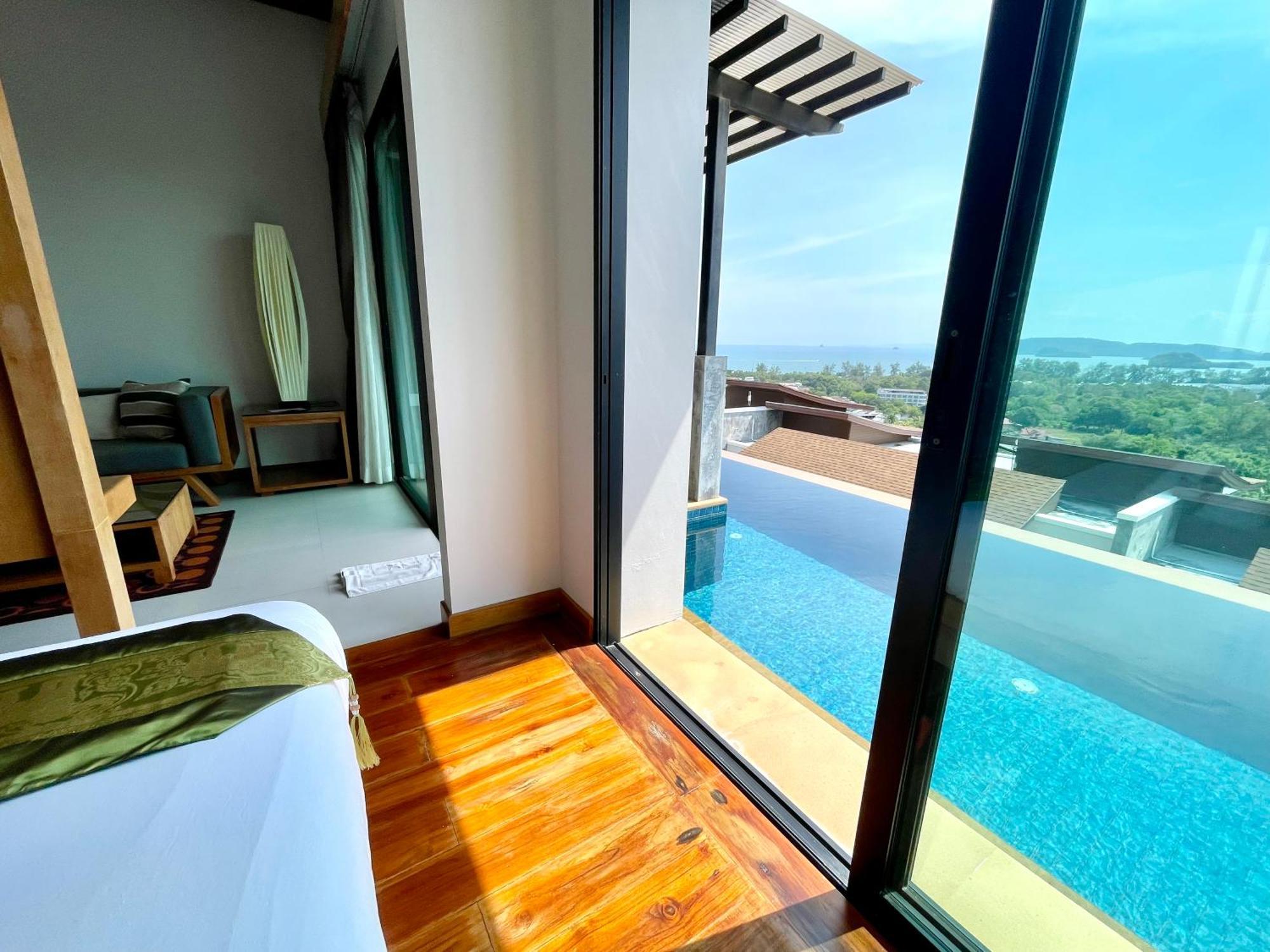 207 Ao Nang, Private Sew View Pool Villa エクステリア 写真