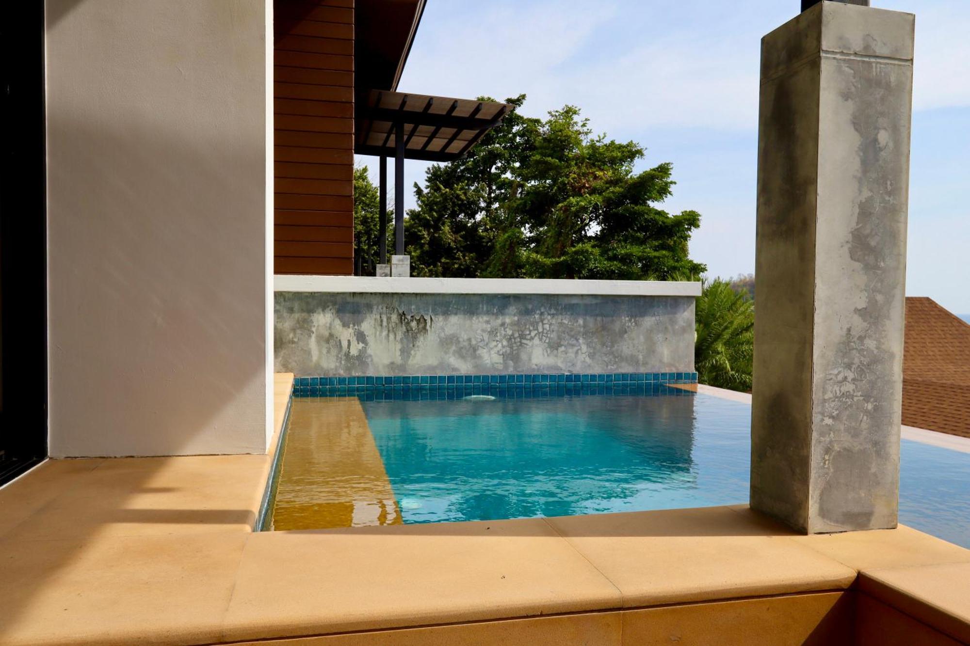 207 Ao Nang, Private Sew View Pool Villa エクステリア 写真