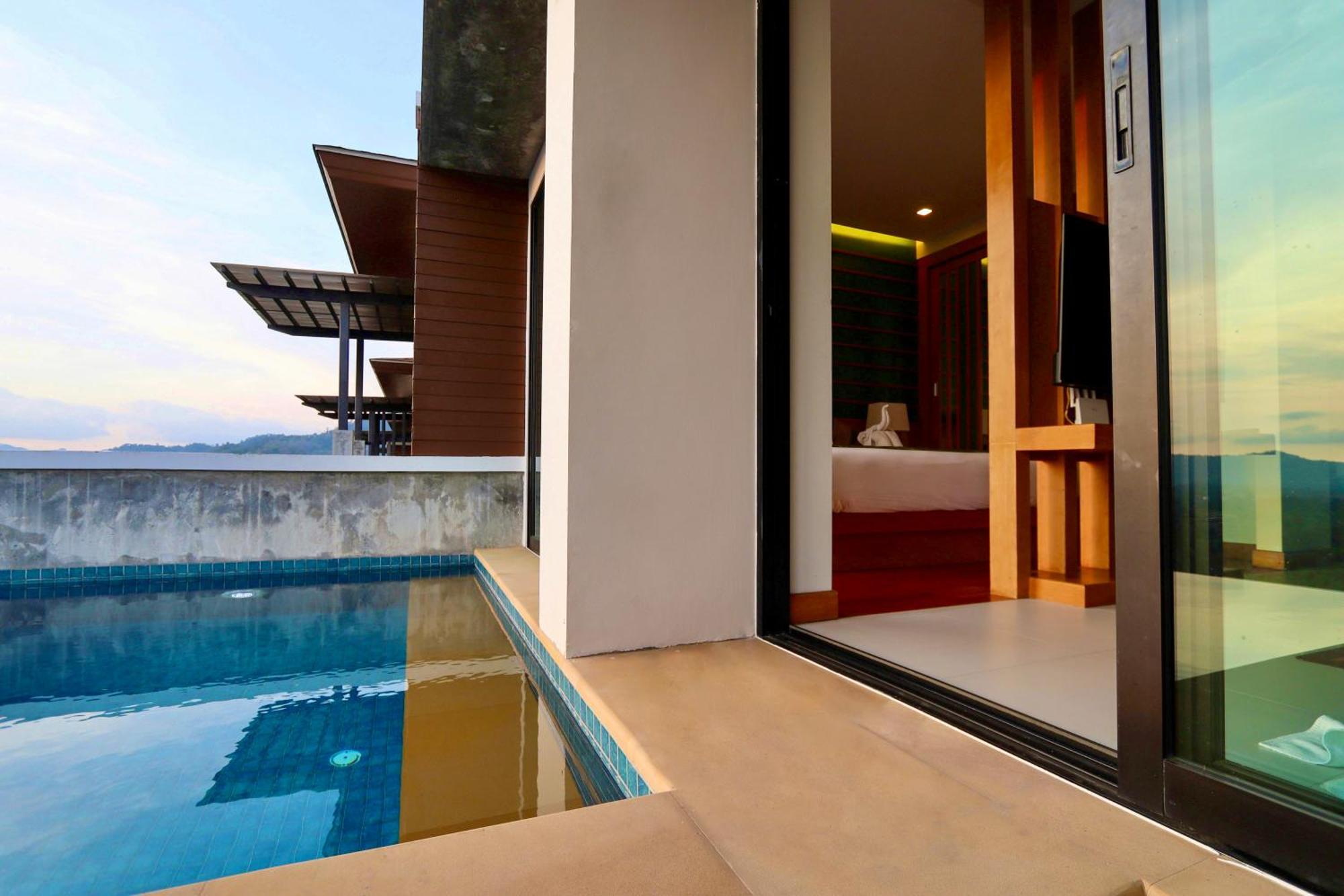 207 Ao Nang, Private Sew View Pool Villa エクステリア 写真