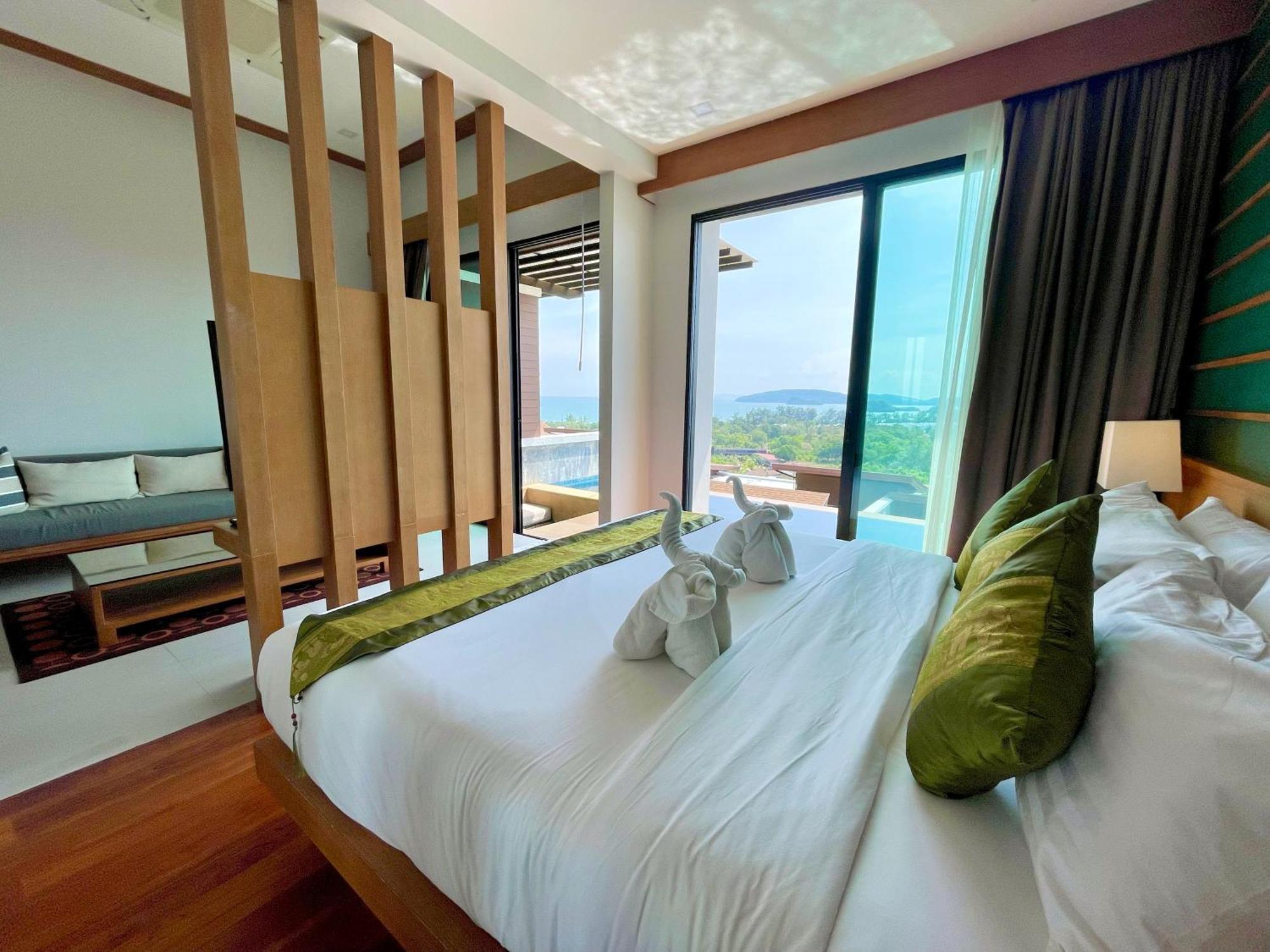 207 Ao Nang, Private Sew View Pool Villa エクステリア 写真